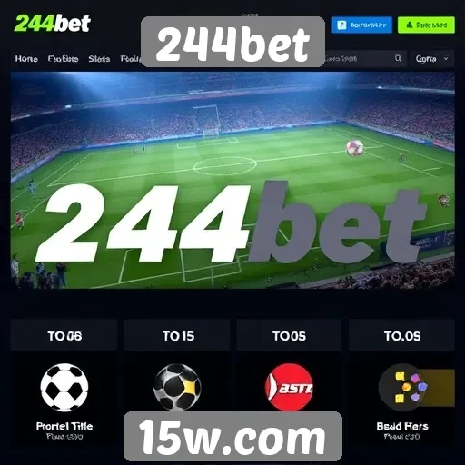 Ofertas e promoções atraentes na 244bet
