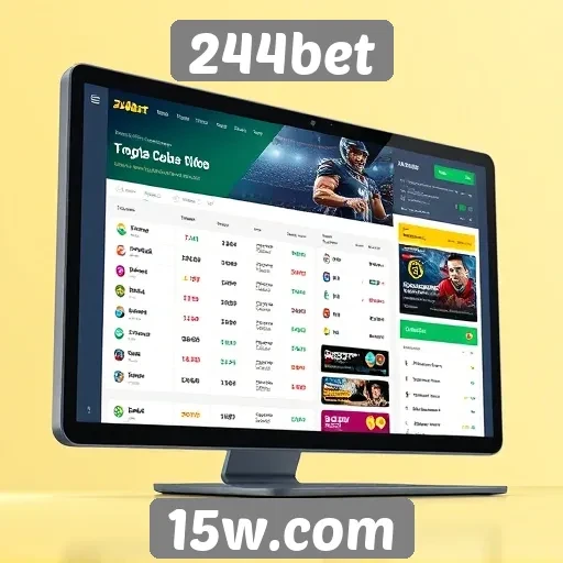 Avaliação da interface do usuário no 244bet